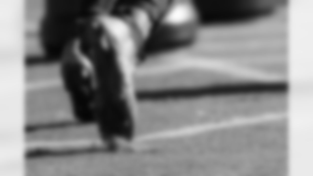 The Carolina Panthers hold practice on Nov. 12, 2025 at Bank of America Stadium in Charlotte, NC.