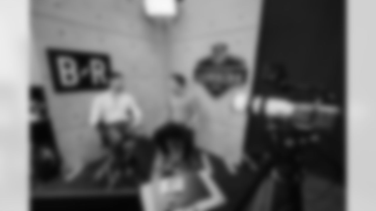 The Carolina Panthers are seen at the combine on Tuesday, Feb. 24, 2026 in Indianapolis, IN.