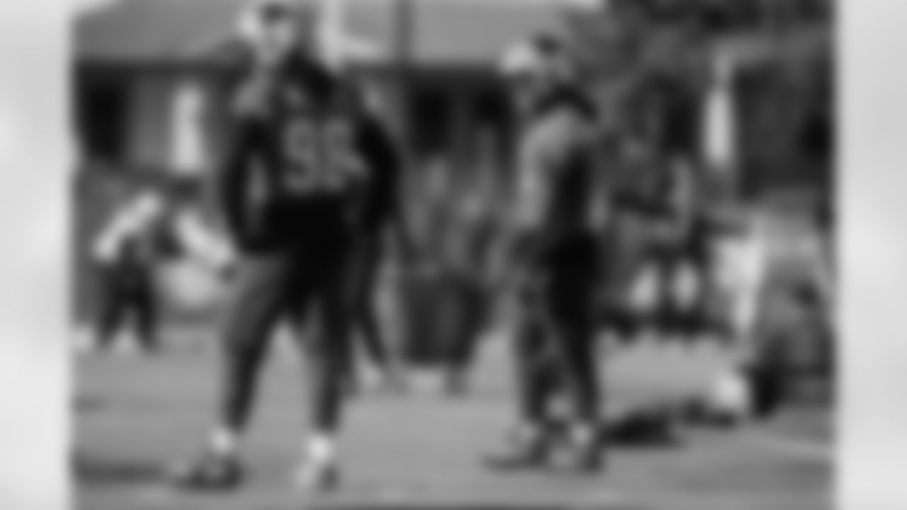 The Carolina Panthers practice on Wednesday, Dec. 10, 2025 at Bank Of America Stadium in Charlotte, NC.