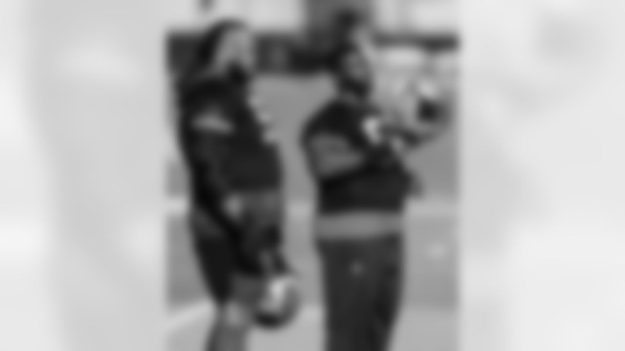 The Carolina Panther's practice on Wednesday, Jan. 7, 2026 at Bank Of America Stadium, in Charlotte, NC.