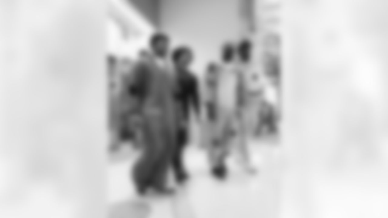 The Carolina Panthers visit Levine Children's Hospital on Tuesday, Oct. 28, 2025 in Charlotte, NC.