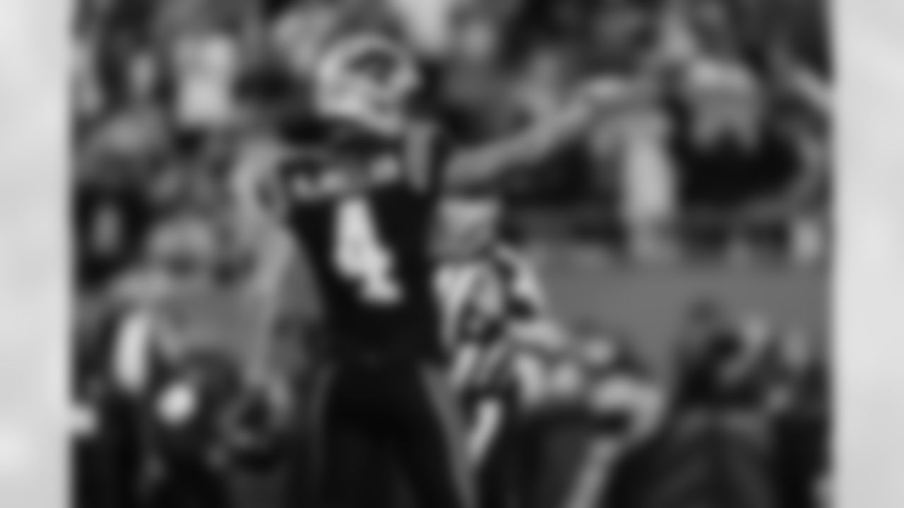 The Carolina Panthers face the Los Angeles Rams in the Wild Card round on Saturday, Jan. 10, 2025 at Bank of American Stadium in Charlotte, NC.