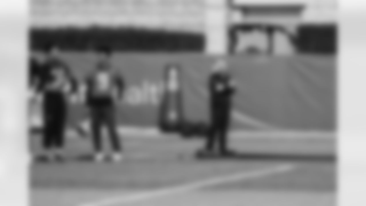 The Carolina Panthers prepare to face the Seattle Seahawks on Wednesday, Dec. 24, 2025 at Bank of American Stadium in Charlotte, NC.