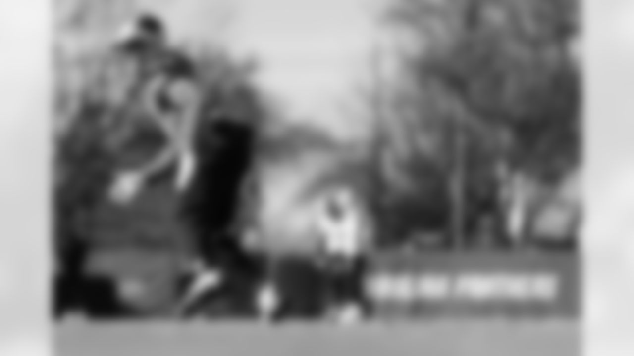 The Carolina Panthers practice on Wednesday, Dec. 10, 2025 at Bank Of America Stadium in Charlotte, NC.