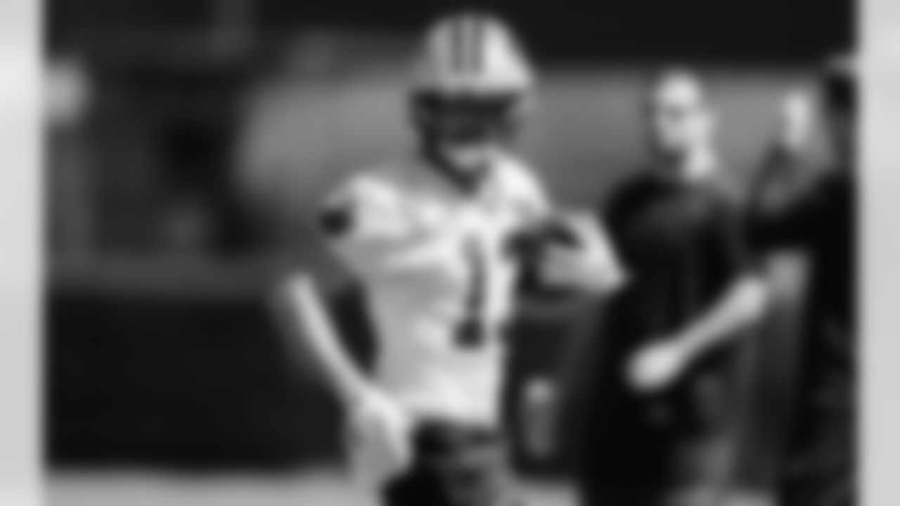 The Carolina Panthers hold practice on Monday, Sep. 1, 2025 at Bank Of America Stadium, in Charlotte, NC.