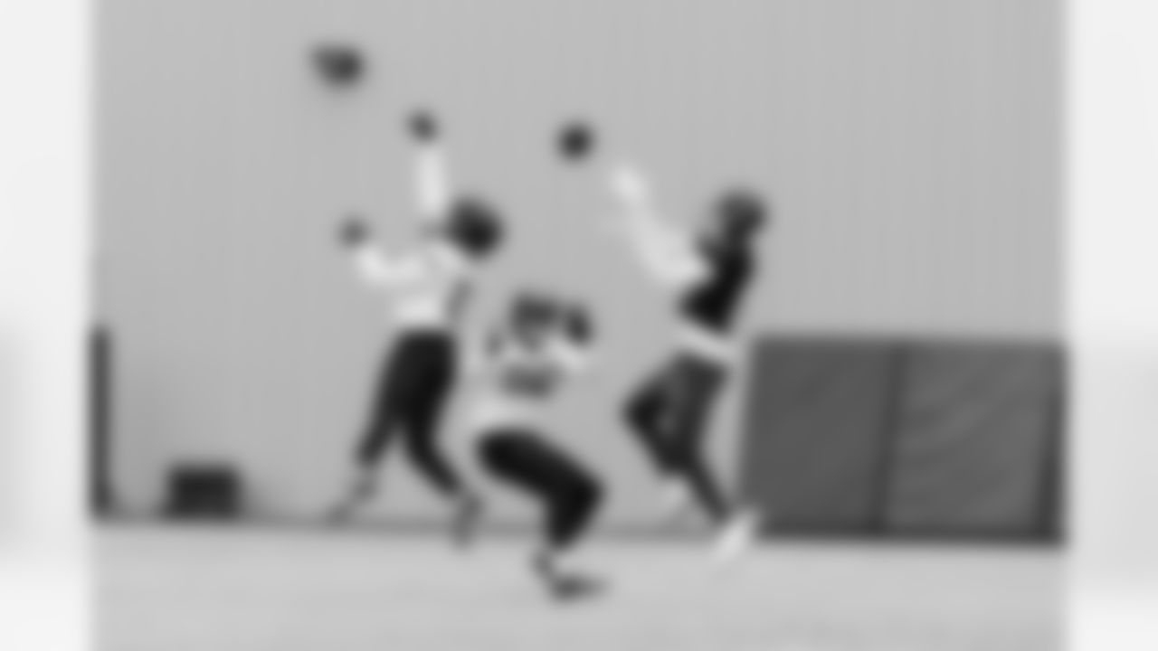 The Carolina Panthers prepare to face the Seattle Seahawks on Thursday, Dec. 18, 2025 at Bank of American Stadium in Charlotte, NC.