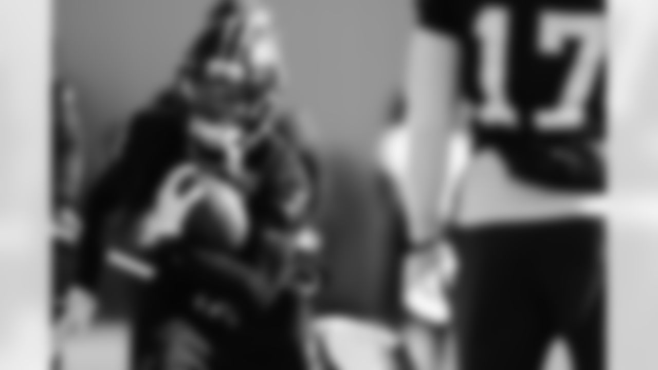 The Carolina Panthers practice on Thursday, Dec. 11, 2025 at Bank Of America Stadium in Charlotte, NC.