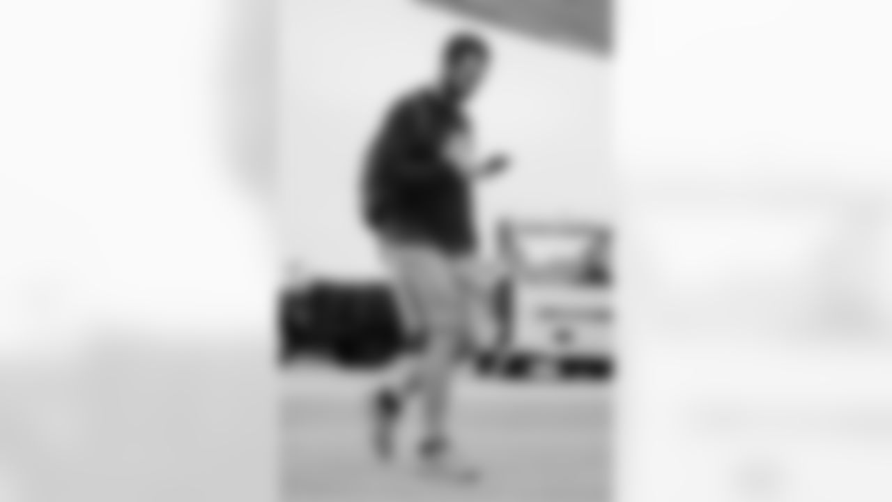 The Carolina Panthers departure to face the Atlanta Falcons on Saturday, Nov. 15, 2025 in Charlotte, NC.