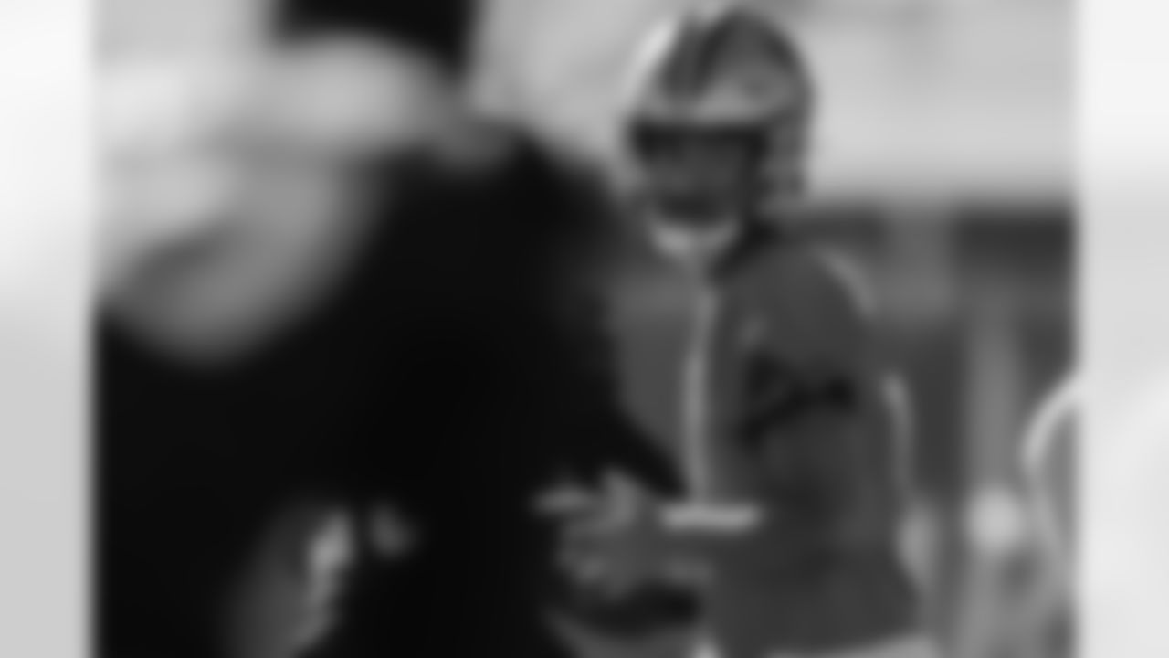 The Carolina Panthers hold practice on Wednesday, Nov. 5, 2025 at Bank Of America Stadium in Charlotte, NC.