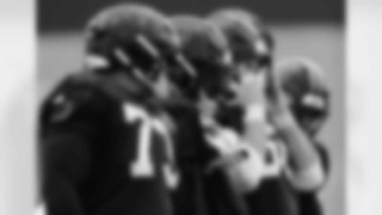 The Carolina Panthers prepare to face the Seattle Seahawks on Thursday, Dec. 18, 2025 at Bank of American Stadium in Charlotte, NC.