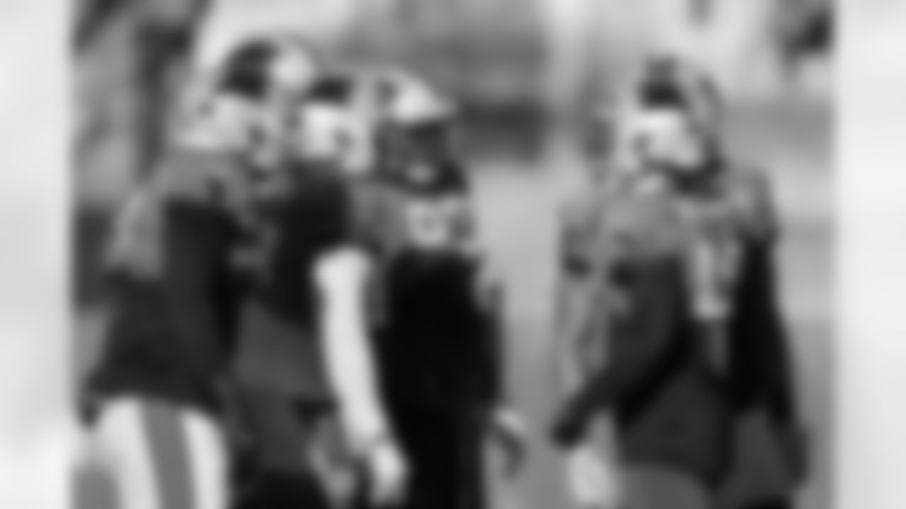 The Carolina Panthers practice on Thursday, Dec. 11, 2025 at Bank Of America Stadium in Charlotte, NC.