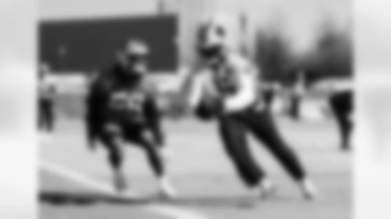 The Carolina Panthers practice on Thursday, Jan. 1, 2026 at Bank of American Stadium in Charlotte, NC.