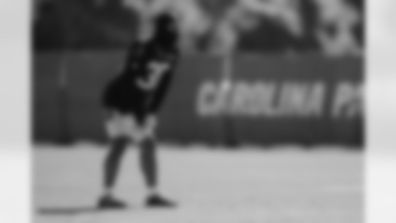 The Carolina Panthers hold practice on Wednesday, Nov. 5, 2025 at Bank Of America Stadium in Charlotte, NC.