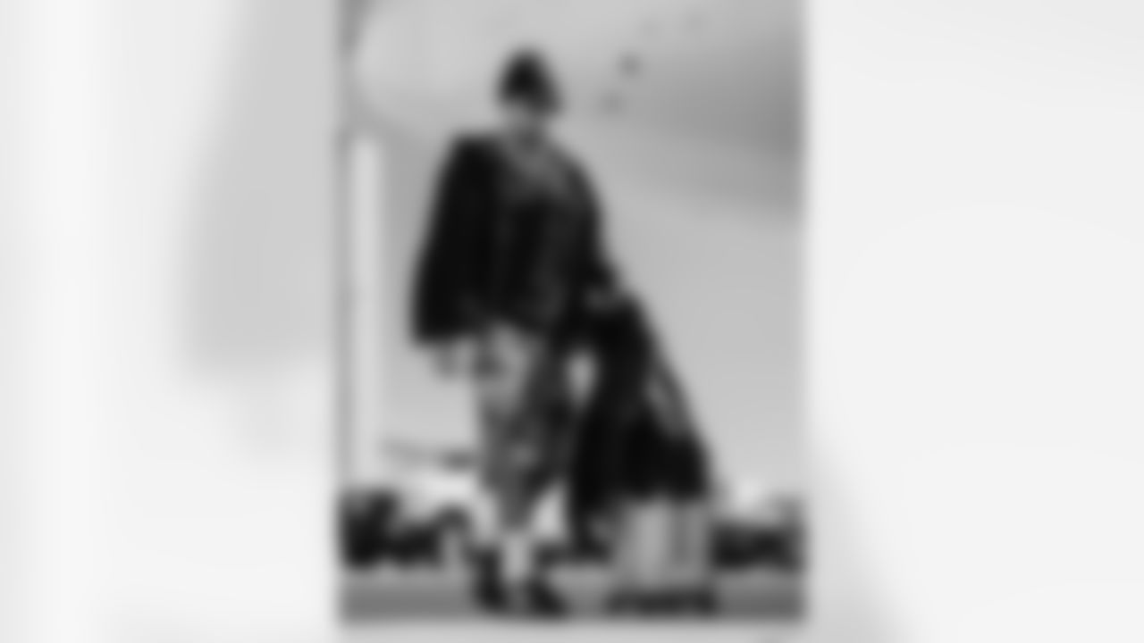 The Carolina Panthers departure to play the Green Bay Packers Saturday, Nov. 1, 2025 in Charlotte, NC.