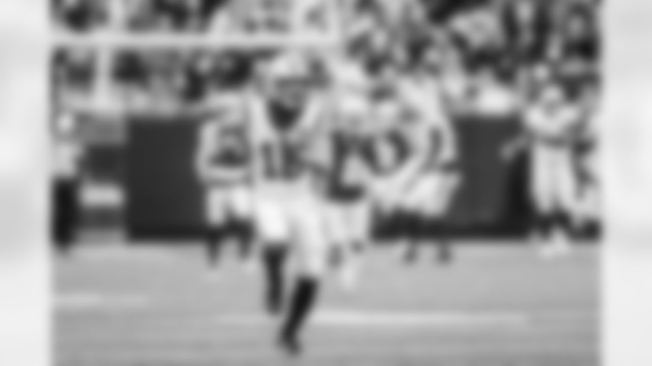 WR Jalen Coker in Week 15 against the Dallas Cowboys