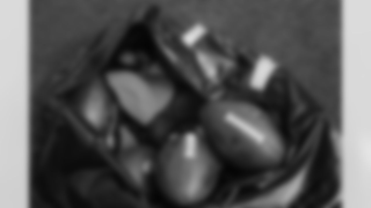 The Carolina Panthers hold practice on Thursday, Oct. 30, 2025 in Charlotte, NC at Bank of America Stadium. (Photo by Cassie Baker//Carolina Panthers)