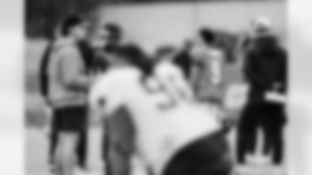 The Carolina Panthers prepare to face the Seattle Seahawks on Thursday, Dec. 18, 2025 at Bank of American Stadium in Charlotte, NC.