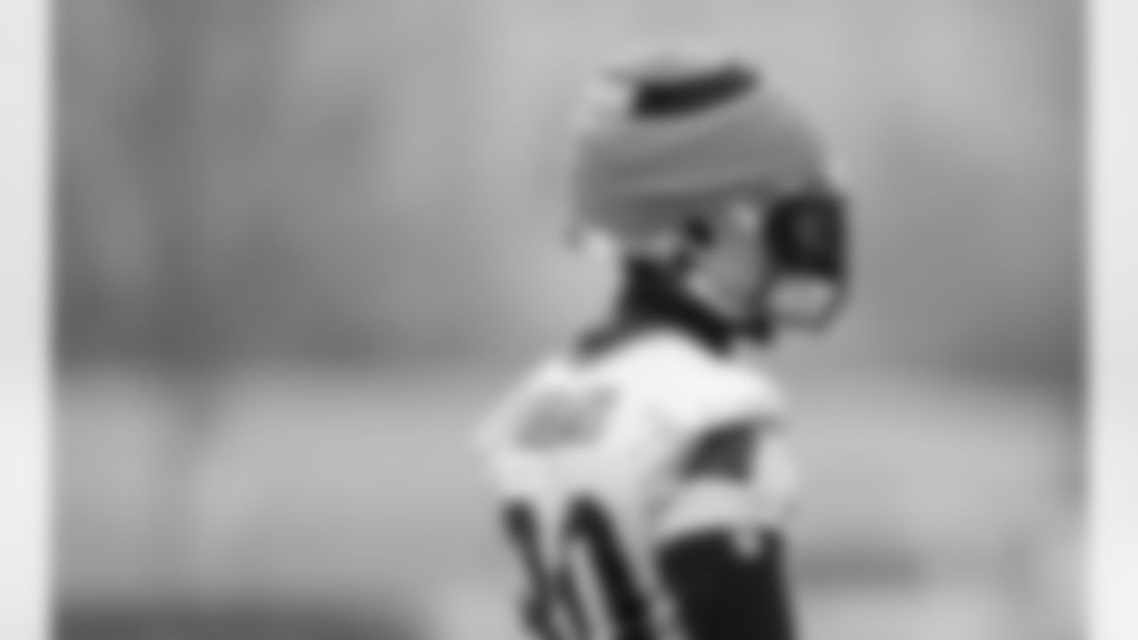 The Carolina Panthers hold practicel on Wednesday, Oct. 29, 2025 in Charlotte, NC.