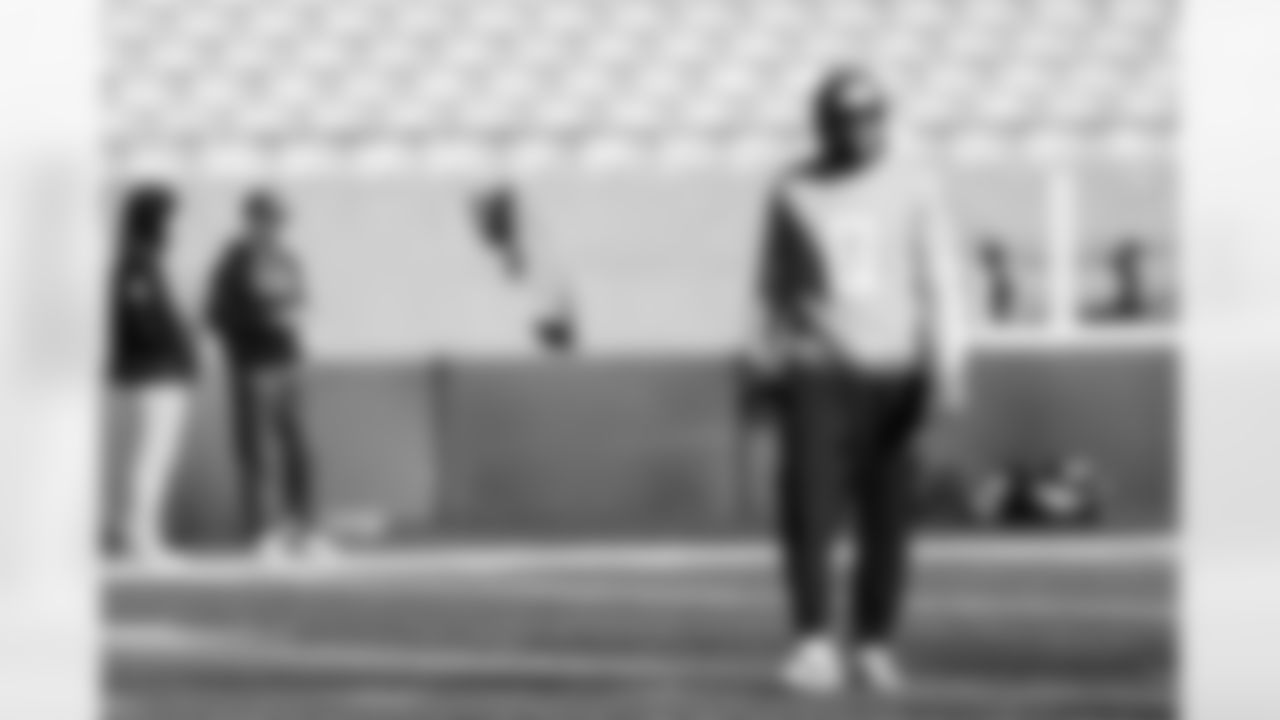 The Carolina Panthers prepare to face the Seattle Seahawks on Tuesday, Dec. 23, 2025 at Bank of American Stadium in Charlotte, NC.