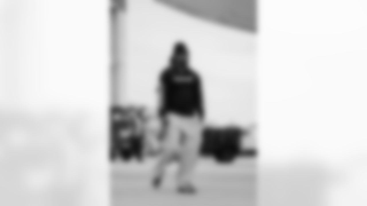 The Carolina Panthers departure to face the Atlanta Falcons on Saturday, Nov. 15, 2025 in Charlotte, NC.