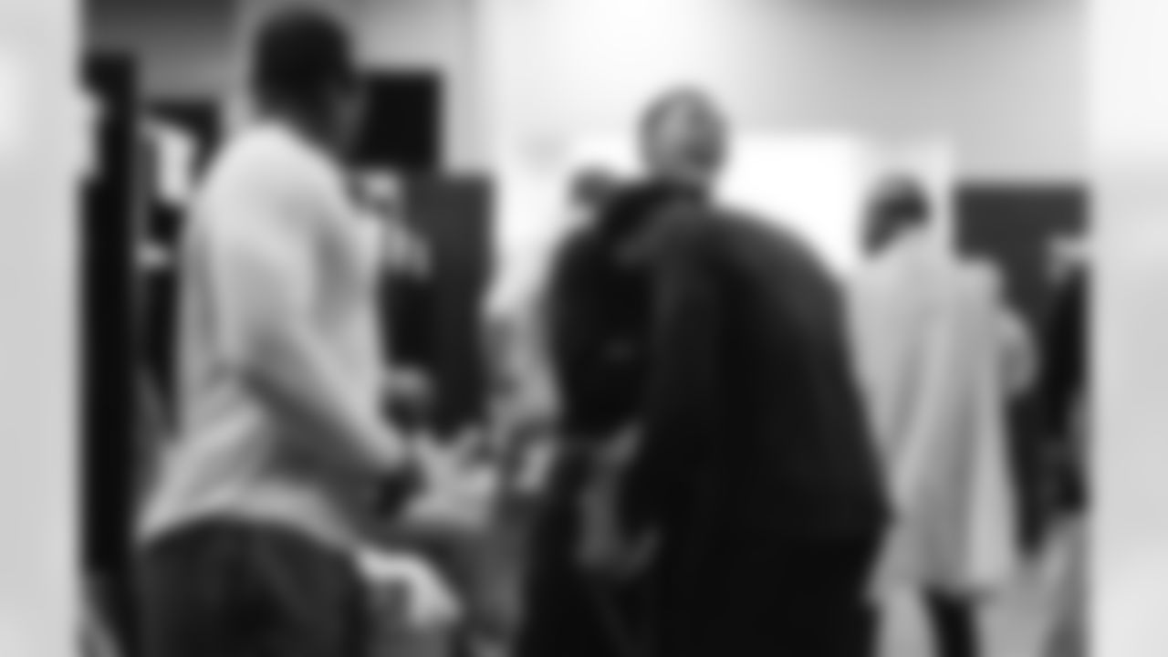 The Carolina Panthers visit Levine Children's Hospital on Tuesday, Oct. 28, 2025 in Charlotte, NC.