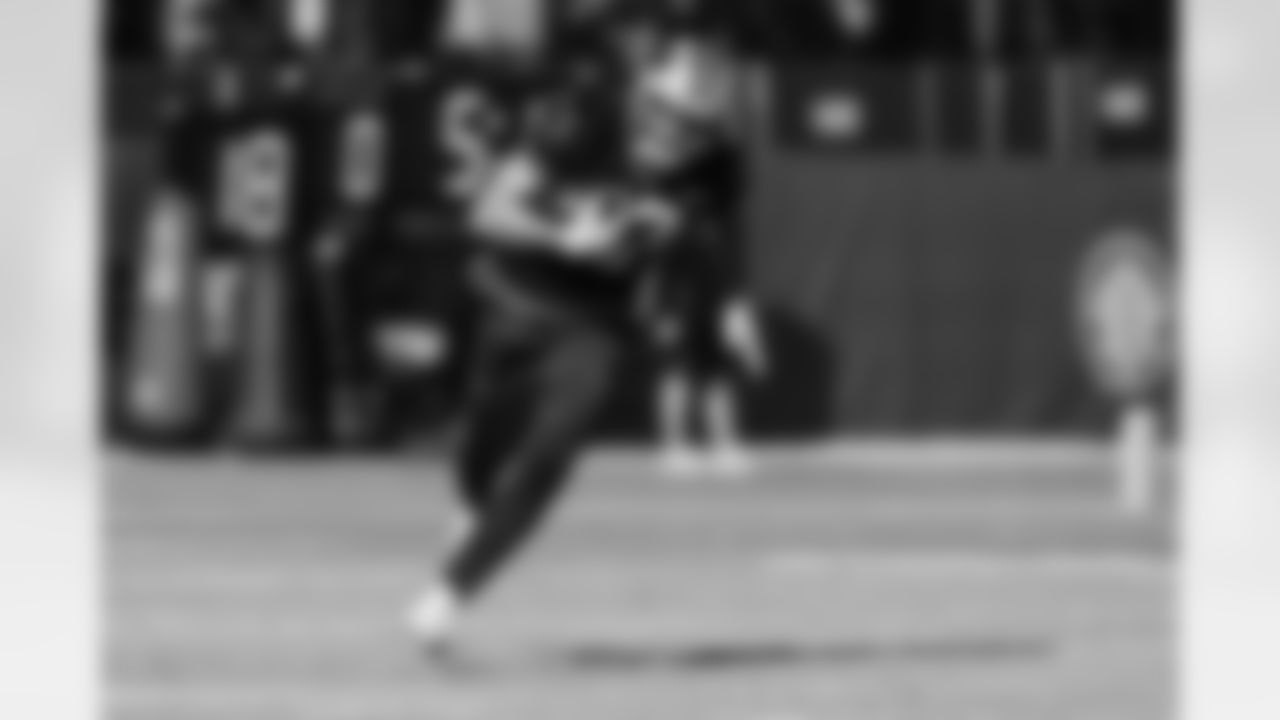 The Carolina Panthers prepare to face the Seattle Seahawks on Wednesday, Dec. 24, 2025 at Bank of American Stadium in Charlotte, NC.