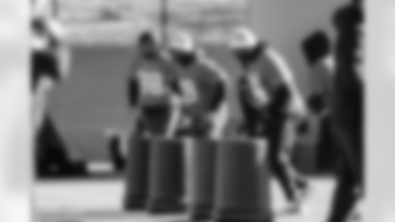 The Carolina Panthers practice on Tuesday, Dec. 30, 2025 at Bank of American Stadium in Charlotte, NC.