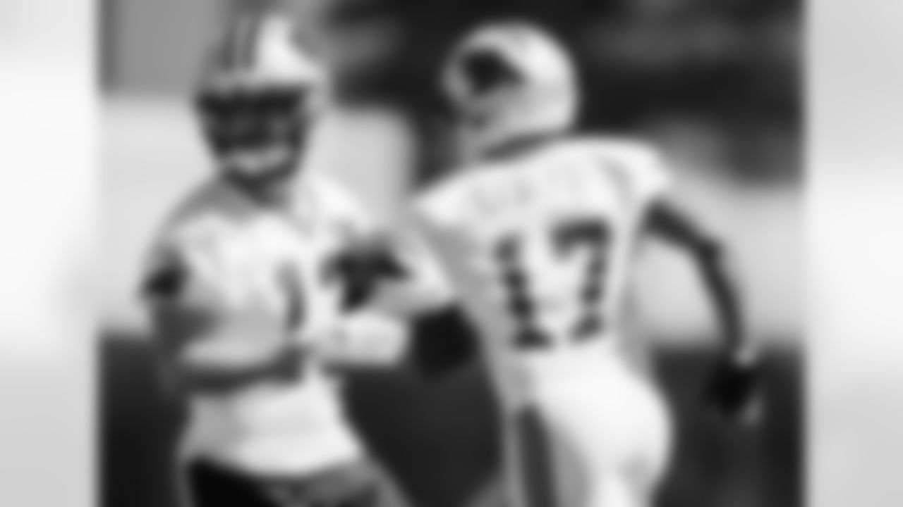 The Carolina Panthers hold practice on Monday, Sep. 1, 2025 at Bank Of America Stadium, in Charlotte, NC.