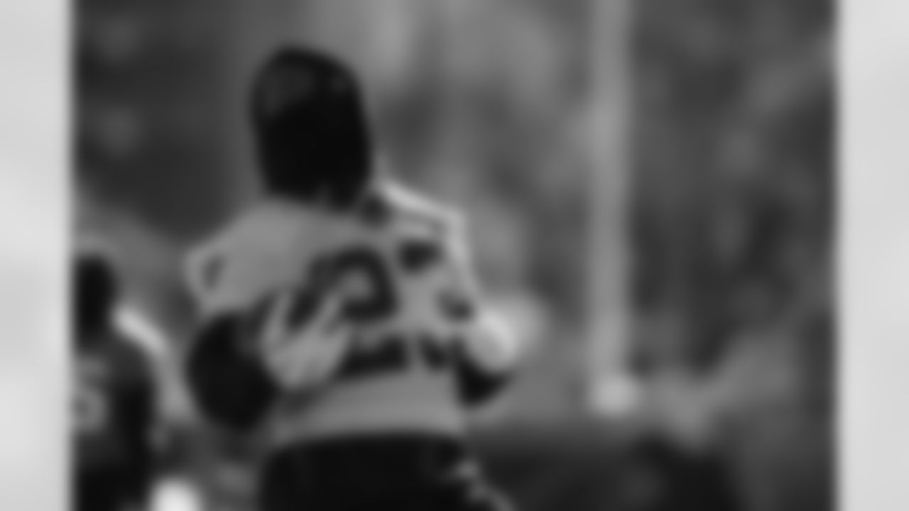 The Carolina Panthers hold practice on Nov. 12, 2025 at Bank of America Stadium in Charlotte, NC.