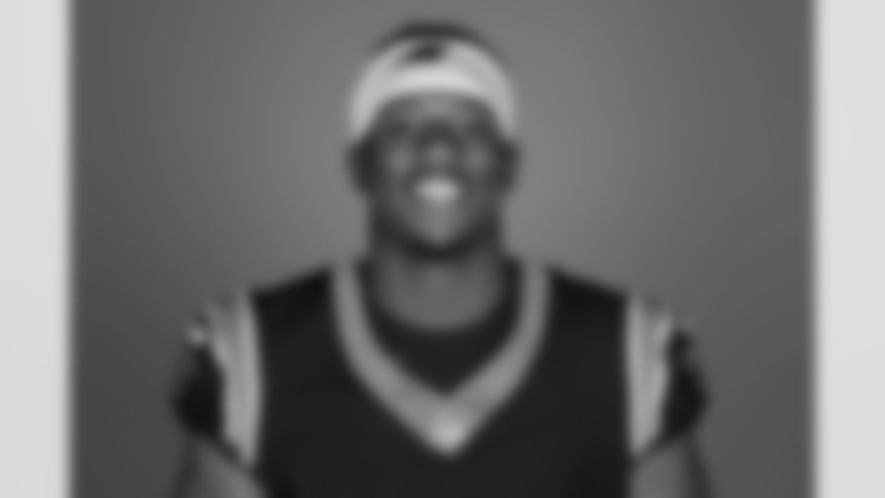 This is a 2025 photo of Corey Thornton of the Carolina Panthers NFL football team. This image reflects the Carolina Panthers active roster as of Friday, June 13, 2025 when this image was taken. (AP Photo)