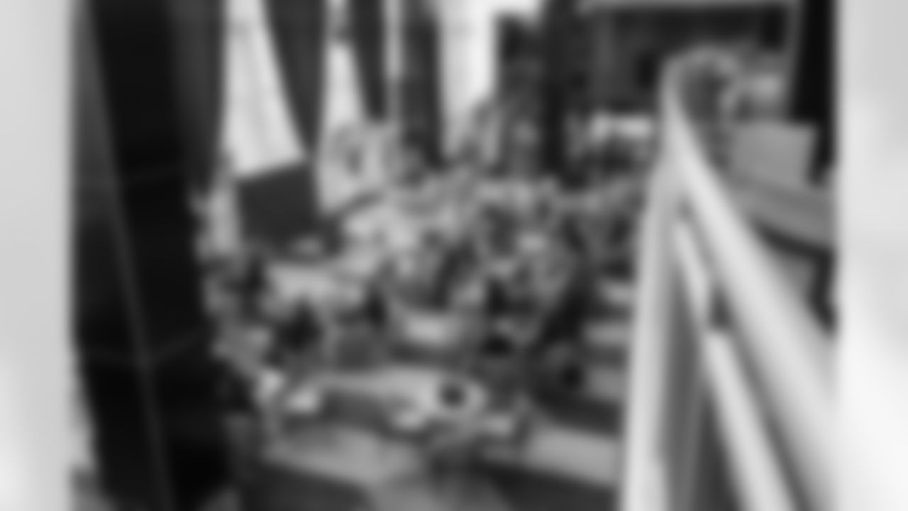 The Carolina Panthers host a Flag Football Press conference for the Conference Carolina to announce that their flag football conference championship will take place in Durham after their inaugural season on Wednesday, Feb. 4, 2025 at Bank of America Stadium in Charlotte, NC.