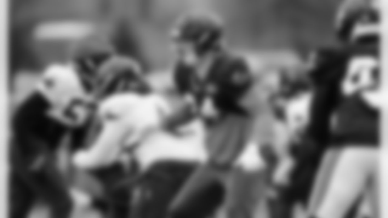 The Carolina Panthers prepare to face the Seattle Seahawks on Thursday, Dec. 18, 2025 at Bank of American Stadium in Charlotte, NC.