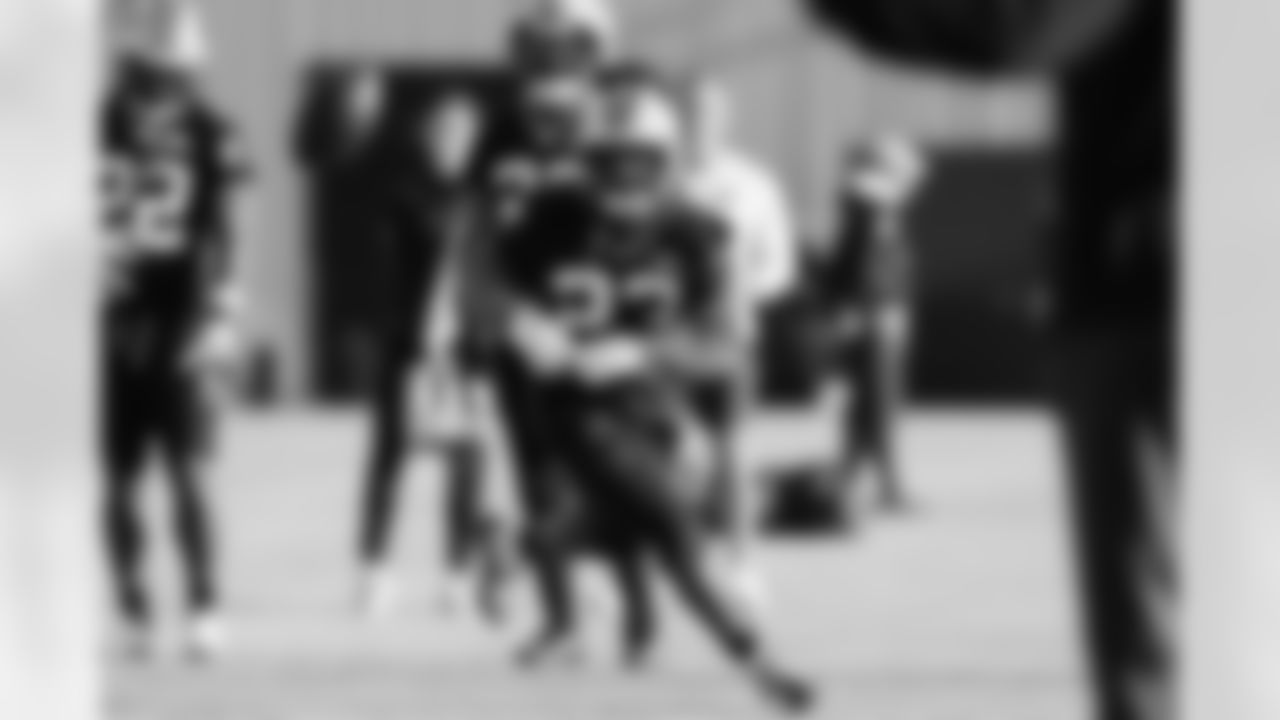 The Carolina Panthers prepare to face the Los Angeles Rams on Tuesday, Jan. 06, 2025 at Bank of American Stadium in Charlotte, NC.