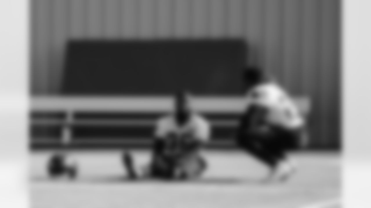 The Carolina Panthers practice on Thursday, Dec. 11, 2025 at Bank Of America Stadium in Charlotte, NC.