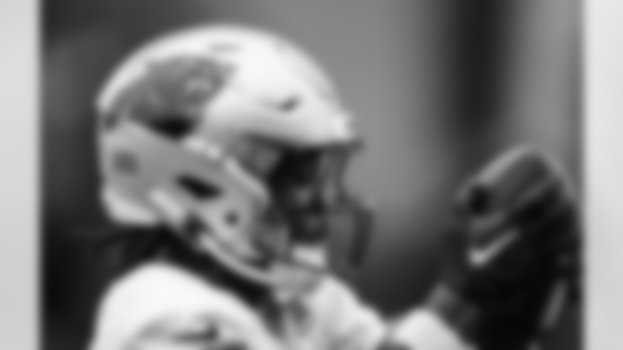 The Carolina Panthers hold Rookie Mini Camp on Saturday, May. 10, 2025 in Charlotte, NC.