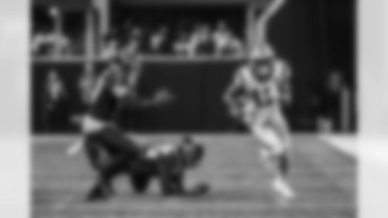 WR Xavier Legette in Week 6 against the Atlanta Falcons