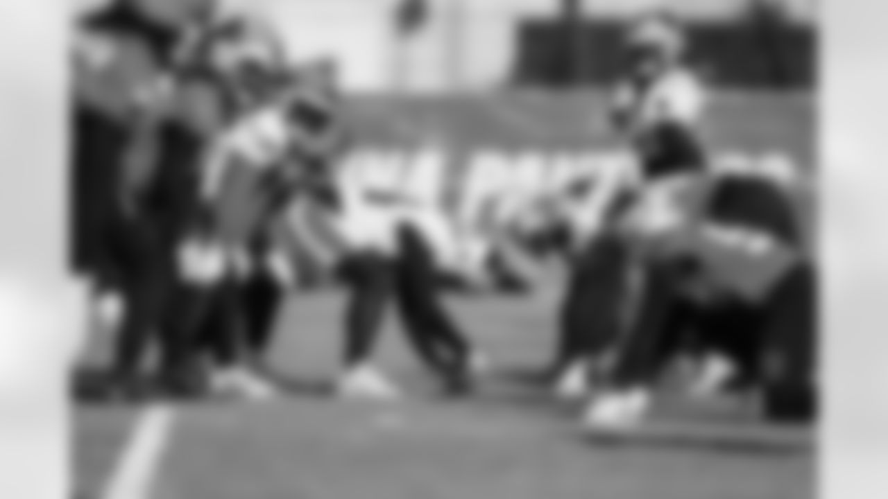 The Carolina Panthers practice on Wednesday, Dec. 10, 2025 at Bank Of America Stadium in Charlotte, NC.