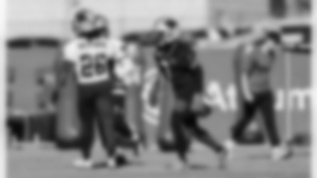 The Carolina Panther's practice on Wednesday, Jan. 7, 2026 at Bank Of America Stadium, in Charlotte, NC.