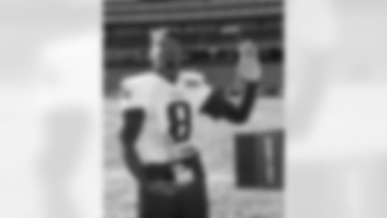 Stefon Diggs receives the fan-voted "Himmy" Award after Patriots practice on Friday, October 10, following his 10-catch, 146 yard performance in Week 5 against the Buffalo Bills. The award is presented by ESPN.