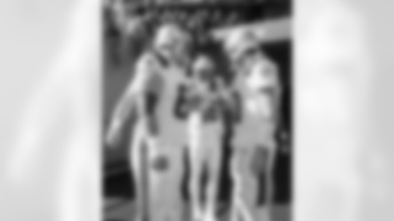 Garrett Bradbury and Drake Maye. Photo by Lexi Ehle