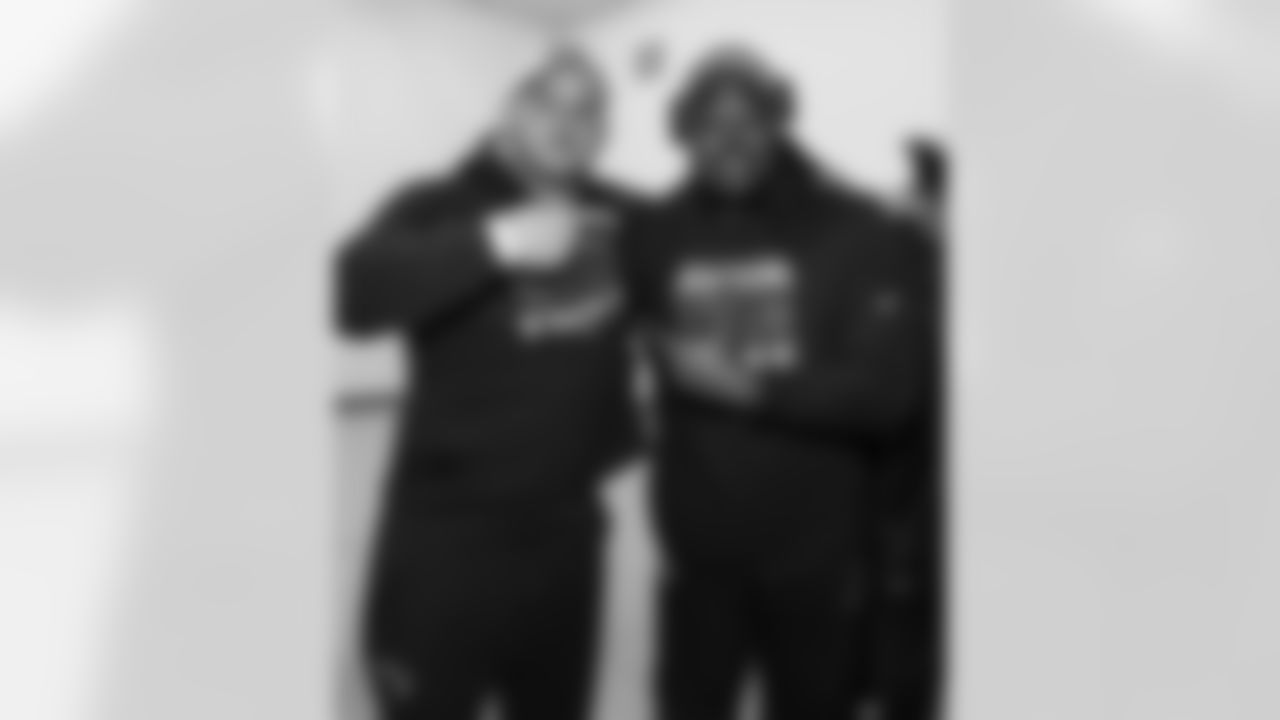 Garrett Bradbury and Christian Barmore