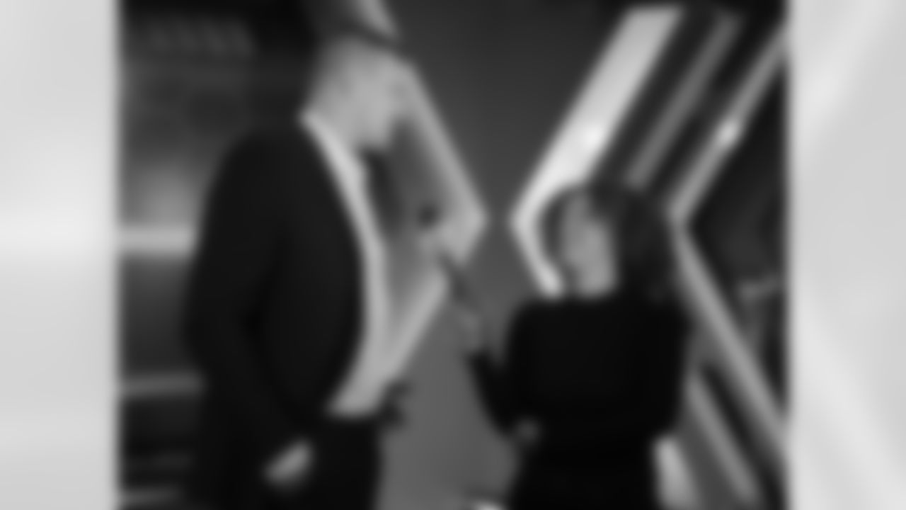 Rob Gronkowski returns to Gillette Stadium to sign a one-day contract and retire as a New England Patriot on Wednesday, Nov. 12, 2025.