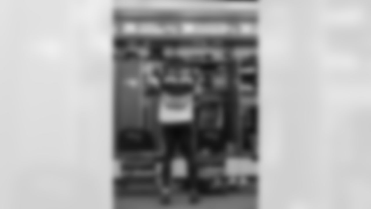 Rhamondre Stevenson. Photo by Eric J. Adler