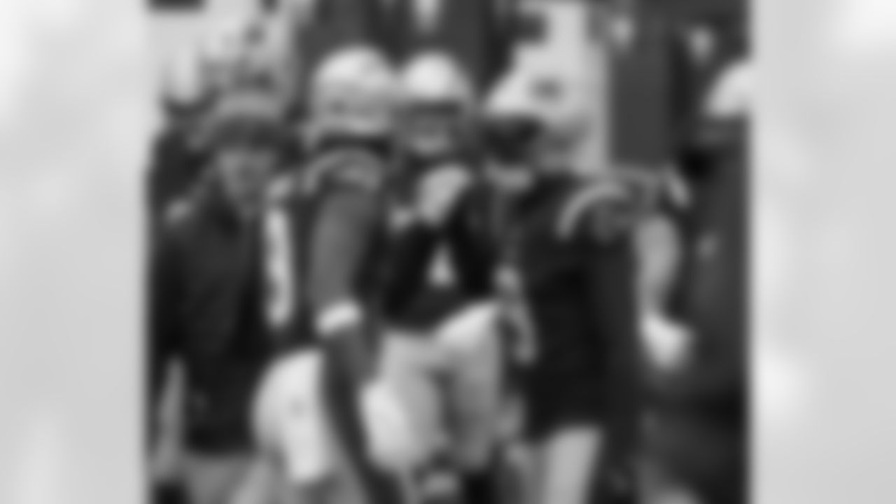 Stefon Diggs and Kayshon Boutte. Photo by Lexi Ehle