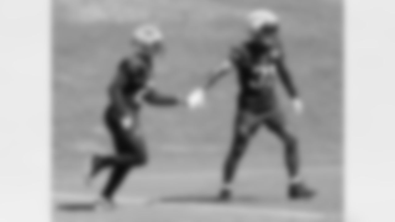 Marcus Jones and Jaylinn Hawkins