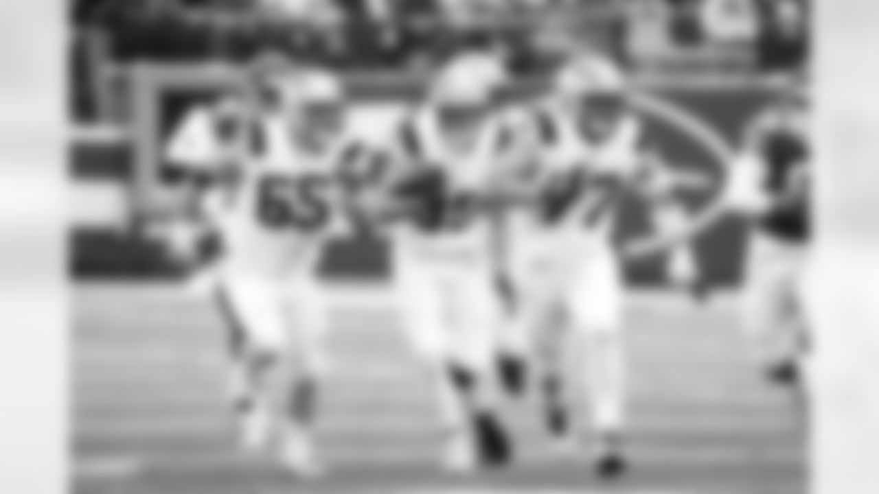 Garrett Bradbury, Hunter Henry, Ben Brown