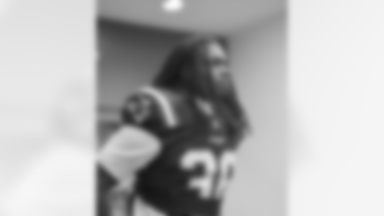 Rhamondre Stevenson. Photo by Eric J. Adler