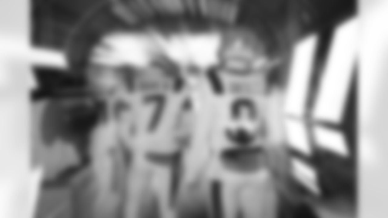 Craig Woodson, Carlton Davis III and Christian Gonzalez. Photo by Eric J. Adler