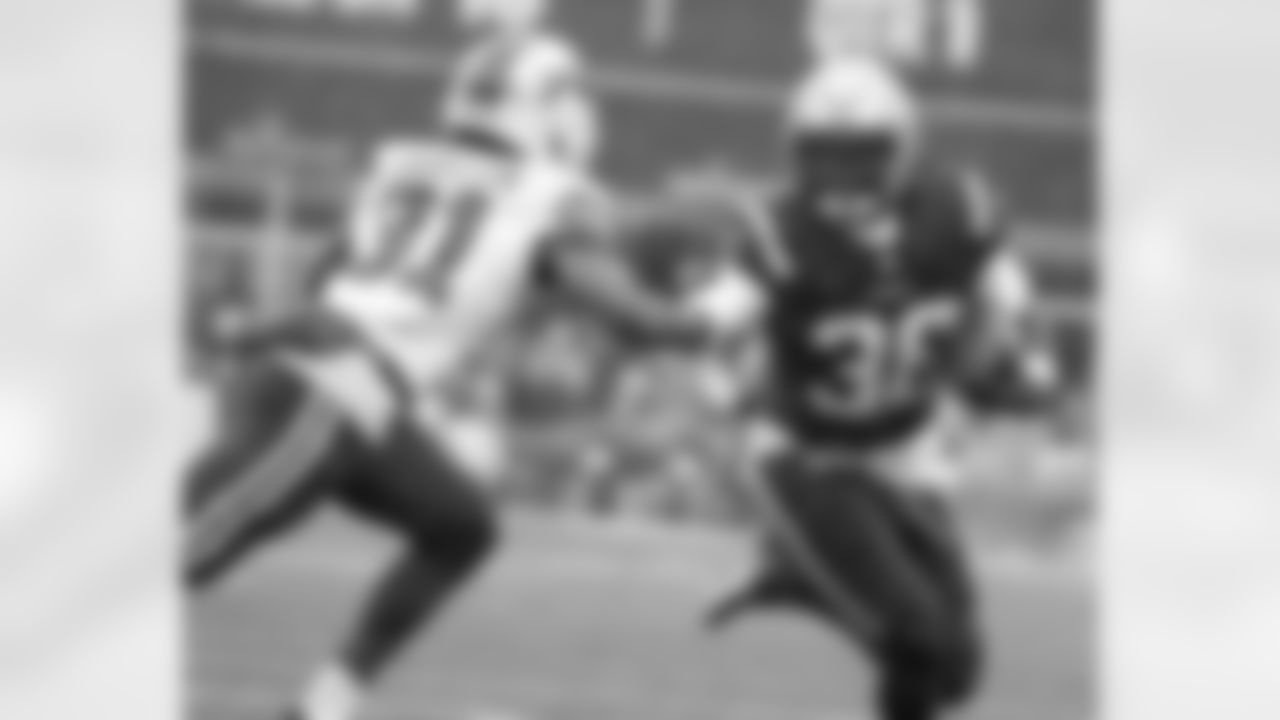 Rhamondre Stevenson. Photo by David Silverman