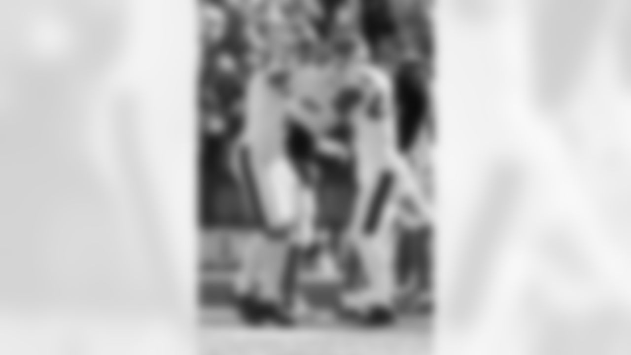 Harold Landry III and K'Lavon Chaisson. Photo by Eric J. Adler